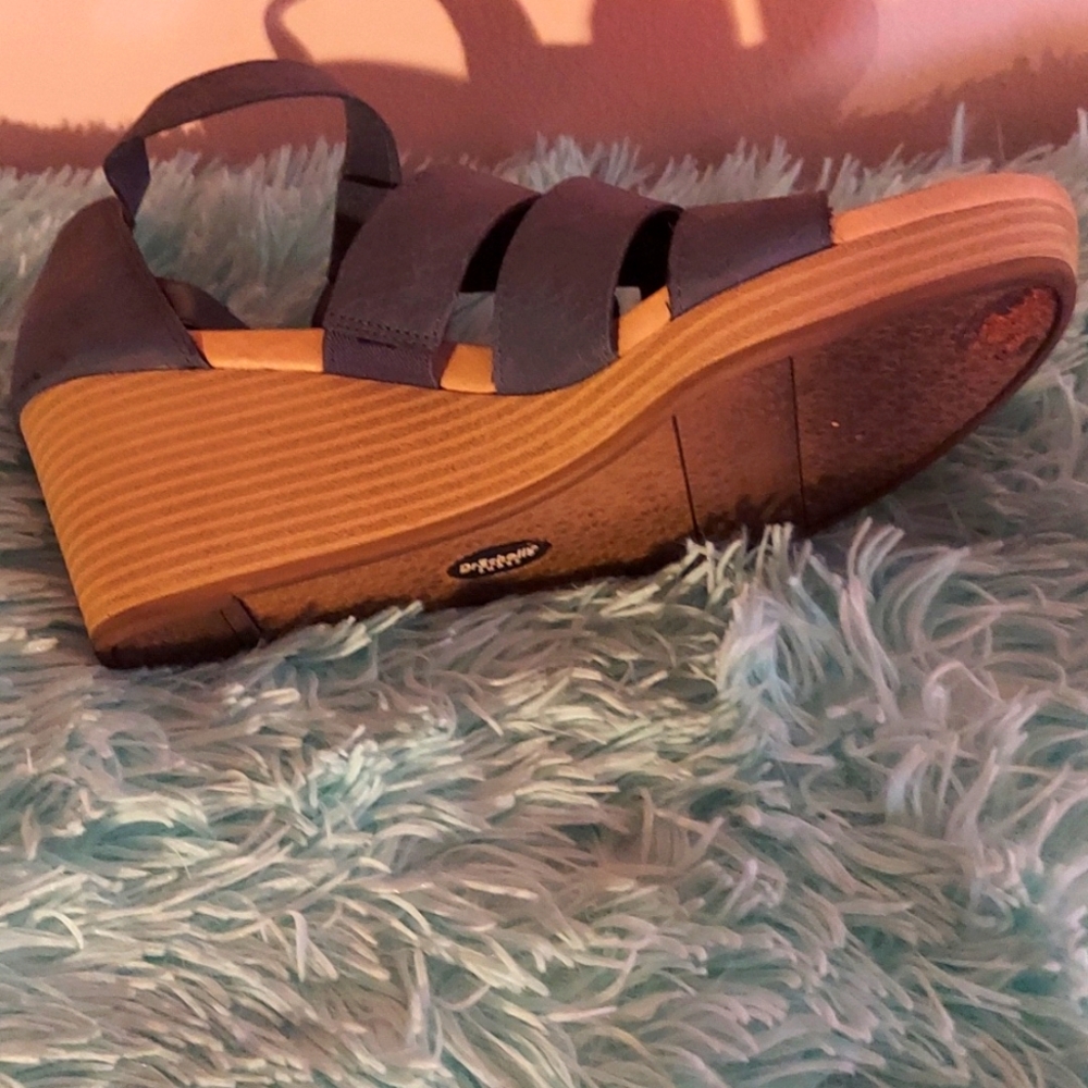 Dr. Scholl's Blue Wedges - Picture 3 of 3